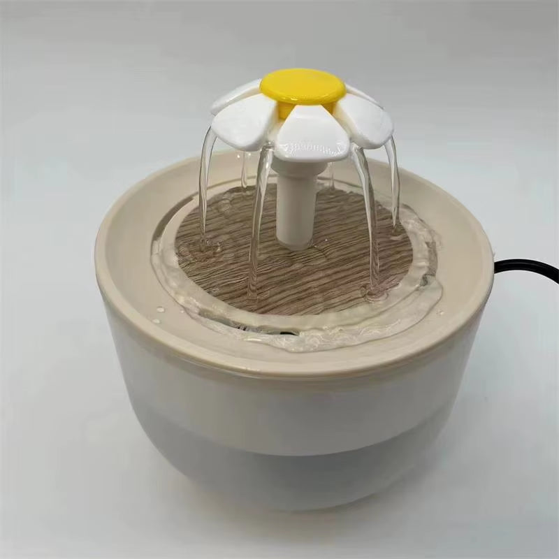 The Ultimate Pets Water Fountain: USB Electric Mute Cat Drinker Bowl with Auto Filter - 1.2L Capacity for Happy, Hydrated Cats!