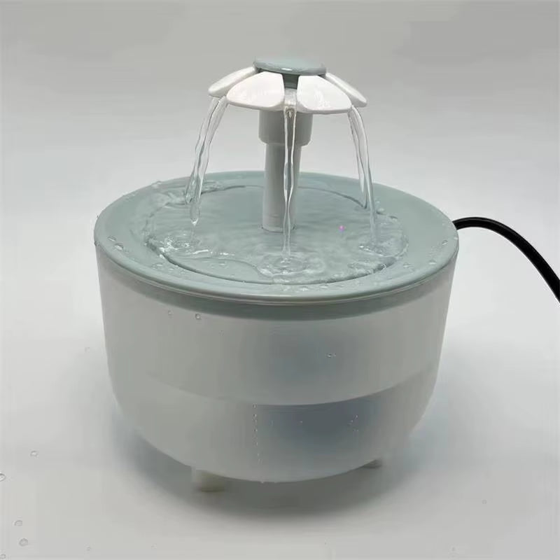 The Ultimate Pets Water Fountain: USB Electric Mute Cat Drinker Bowl with Auto Filter - 1.2L Capacity for Happy, Hydrated Cats!