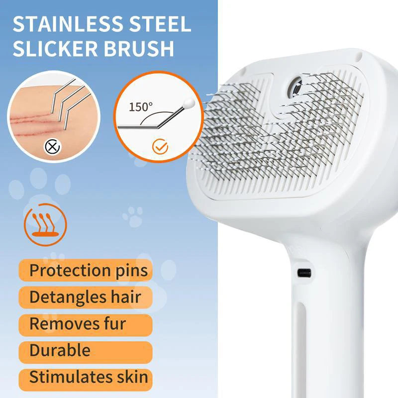 The Ultimate Doggie Spa Experience: Comb, Massage, and De-Shed All in One!